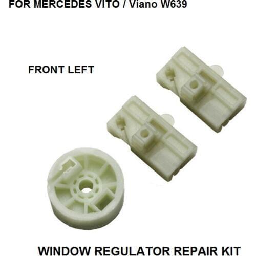 CAR ELECTRIC WINDOW REGULATOR KIT FOR MERCEDES VITO / Viano W639 WINDOW REGULATOR ROLLER FRONT LEFT 2003-2016