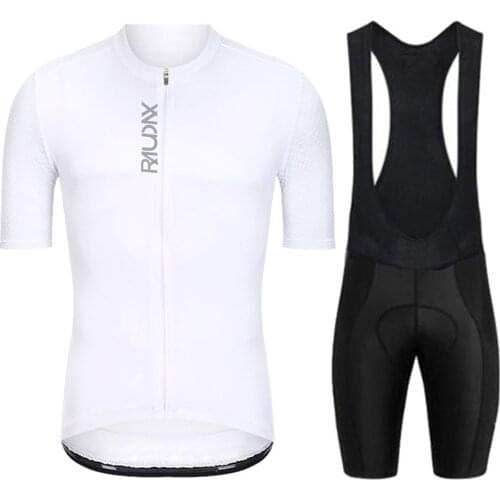 White Cycling Jersey 2021 Pro Team Bike Kit MTB Cycling Clothing Men Mountain Bike Wear Clothes Maillot Ropa Ciclismo Triathlon