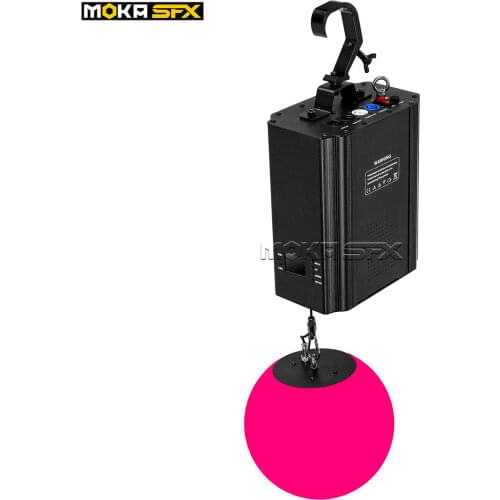 RGB colorful LED tube lift system Dmx Control winch led lifting ball LED effect light indoor decoration disco bar ball