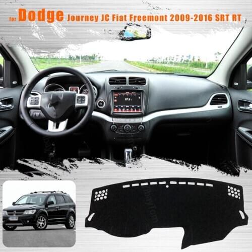 For Dodge Journey JC Fiat Freemont 2009-2016 SRT RT Dash Cover Mat Dashmat Dashboard Cover Protective Sheet Carpet Styling