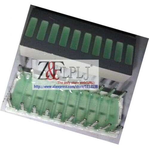 HDSP-4850 DIP-20 10-Element Bar Graph Array, LED array Green arrays New Original 10PCS/LOT