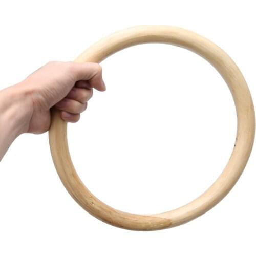 New Chinese Kung Fu Wing Chun Hoop Wood Rattan Ring Sticky Hand Strength Training