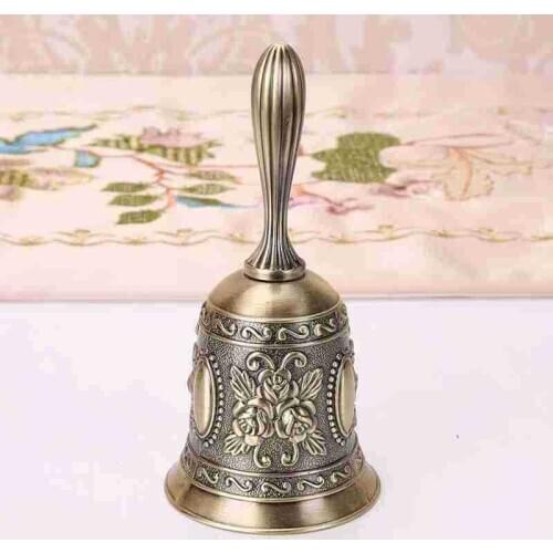 Hand Call Bell Gold Silver Multi-Purpose Bells for for Craft Wedding Decoration for Craft Wedding Decoration Bar Vintage Bell