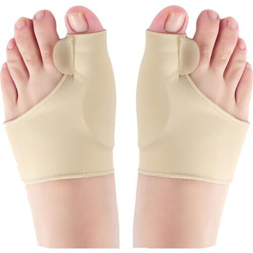 1Pair Big Bone Orthopedic Bunion Correction Pedicure Socks Silicone Hallux Valgus Corrector Braces Toes Separator Feet Care Tool