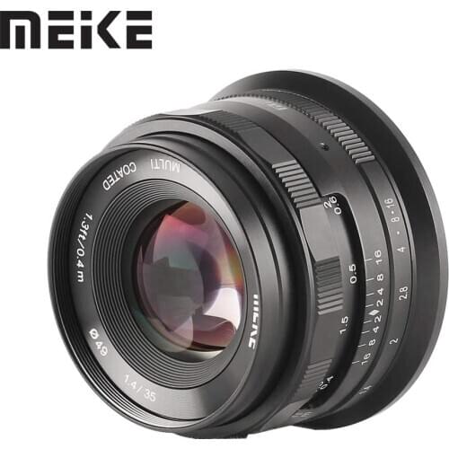 Meike 35mm f1.4 Manual focus camera lens for Nikon Z Mount Z5 Z6 Z7 Z50 Mirrorless Camera with APS-C