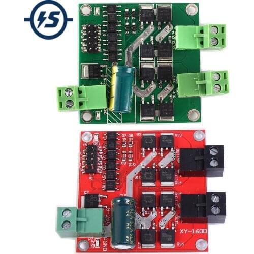 DC 12V 24V 7A 160W 2CH Dua DC Motor Driver Module L298 High Power Forward Reverse Controller PWM Speed Regulation