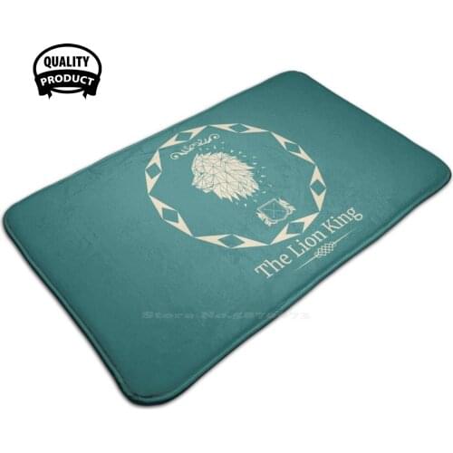 The Lion King Premium Diamond Soft Foot Pad Room Goods Rug Carpet Diamond