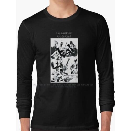 Gentle Giant-In A Glass House Long Sleeve T Shirt 100% Pure Cotton Big Size Gentle Giant In A Glass House 1973