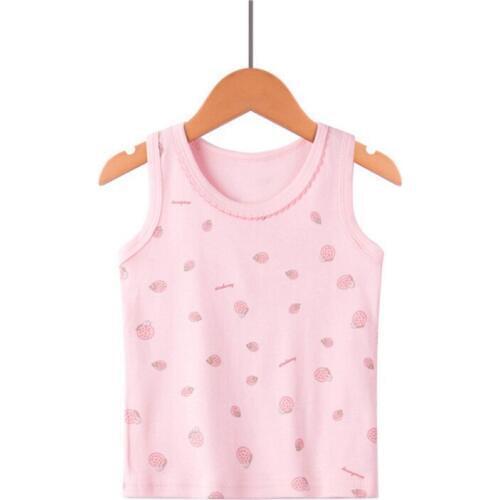 Girl Underwear Kids Clothes Cotton Camisole Baby Undershirt Girls Summer Floral Tanks Tops Singlets Children Camisoles