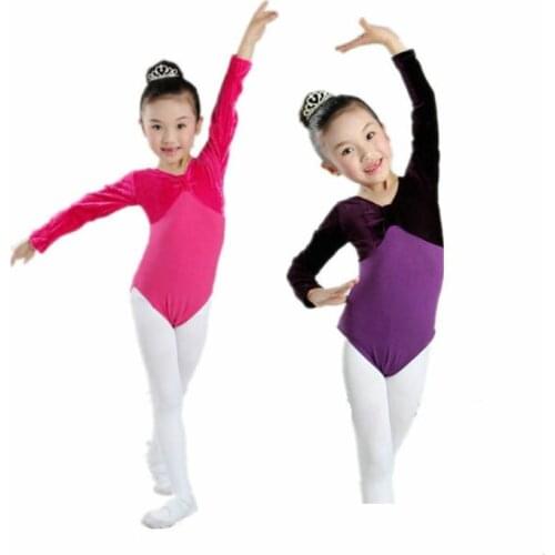 2017 new girls ballet dance clothes basic ballet gymnastics leotard leotardos ballet leotards for toddlers child kids dancewear