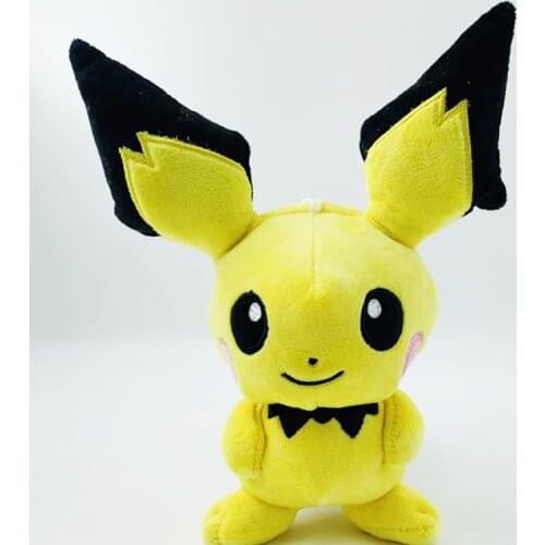 25cm Pokemons Cute Pichu Plush Toys Dolls Soft Stuffed Ditto Children Kids for Gifts