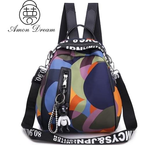 New Multifunction Backpack Women Waterproof Oxford Bagpack Female Anti Theft Backpacks for School Teenagers Girls 2020 Sac A Dos
