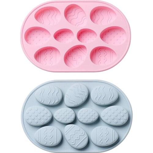Easter Eggs Halloween Silicone Cake Mold DIY Chocolate Gummy Fondant Candy Cake Decoration Accessories Tools Silicone Mould