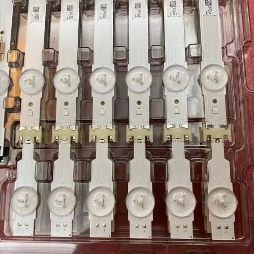 LED backlight strip(12) for Samsung UE55KU6000K UE55KU6000 UE55MU6175U UE55KU6020 UE55MU6120 UE55MU6105K UE55MU6175U UE55MU6175