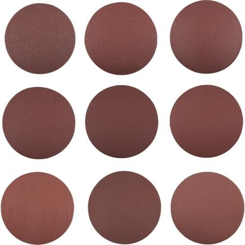 Uxcell 6-inch 100-Grits PSA Sanding Disc, Adhesive-Backed for Random Orbital Sander Wood Metal Auto Dry Polishing 20pcs