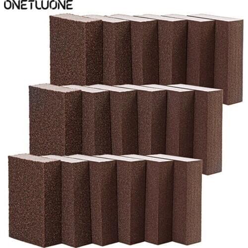 3/5/10 PCS Emery Magic sponge For Removing Rust Cleaning Cotton home kitchen items Descaling cleaning Rub Pot Kitchen Tools