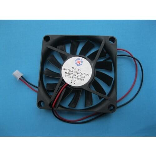 50 Pcs Brushless DC Cooling Fan 5V 7010S 13 Blades 70x70x10mm 2pin Sleeve-bearing