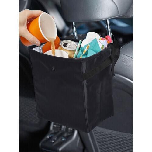 Car Folding Garbage Portable Organizer Cases Bin Multifunctional Waterproof Trash Can Bags Convenient Interior Accessories 2021