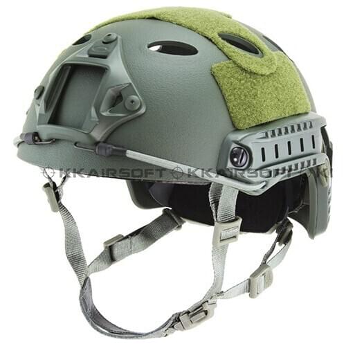 Base Jump Paintball Airsoft Fast Helmet Carbon Style Helmet (OD Green) Tactical helmet Free shipping