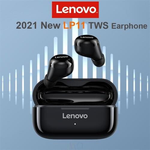 Lenovo LP11 Ture Wireless Earphone Noise Cancelling Bluetooth Headphone Handsfree Stereo LP1 1 Headset TWS Earbud With HD Mic