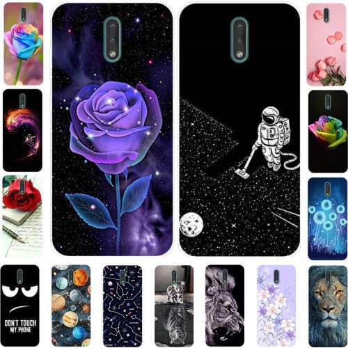 Case For Nokia 2.3 Cover Silicone Soft TPU Flower Coque For Nokia 2.3 Case TA-1206 TA-1211 TA-1214 Phone Cases Nokia2.3 etui