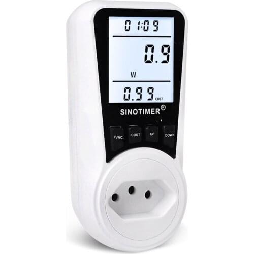 DDS109L Digital Energy Meter Wattmeter Monitoring Device Wattage Electricity Kwh Power Measuring Analyzer