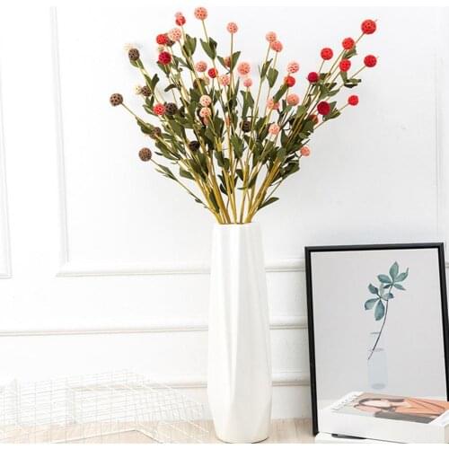 Simulation Flower Eco-friendly Anti-fade Faux Silk Flower 5 Heads Artificial Flower Photo Props for Home