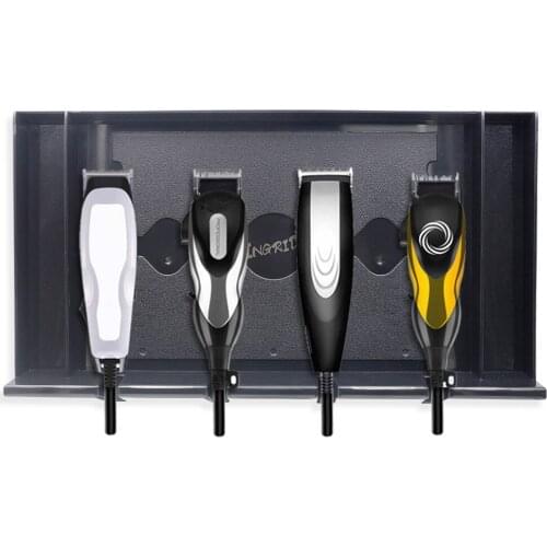 Men Oil Head Electric Clipper Storage Box Barber Accessories Hairdressing Tools Tray Display Box Multifunctional Storage Box