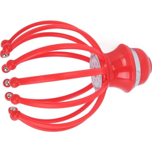 Massage Mattress Massage Chair 12 Claw Electric Scalp Massager Rechargeable Vibrating Head Massager Tool for Head Stress