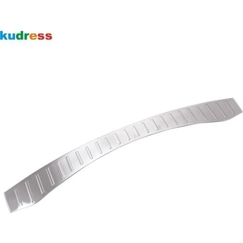 Rear Trunk Bumper Cover Trim For Ford Explorer 2016 2017 Stainless Steel Outer Tail Gate Sill Plate Protector Car Accessories