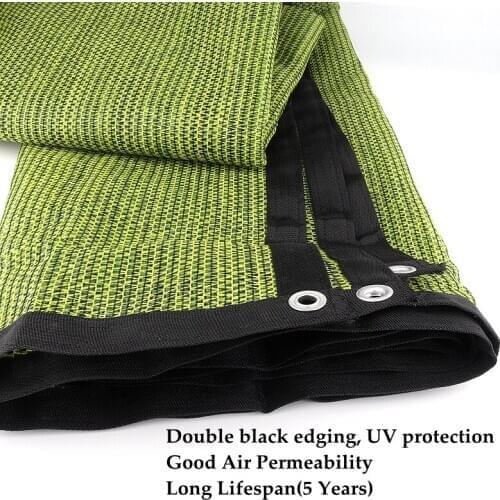 Customized Size Green Sun Shelter Canopy Succulent Sun Shade Sail Home Garden Awnings Outdoor Protection Covers Customized Size