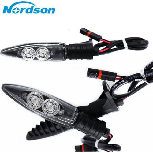 12 Volts Turning signal Blinker For BMW HP4 S1000R S1000RR S1000XR Front / Rear LED Turn Signal Indicator Light Blinker