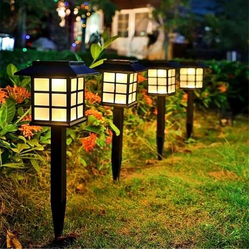 LED Solar Lamps Outdoor Garden Decoration Lamp Waterproof for Villa Yard Gazebo Landscape Light Solar Battery LED Lawn Lights