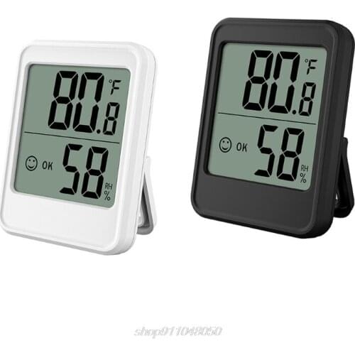 Accurate Temperature Humidity Meter Indicator Indoor Accurate Thermometer Mini Hygrometer Humidity Gauge JE25 21 Dropship