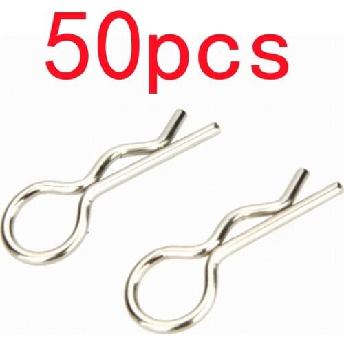 50pcs Universal 1/10 Body Clips Pin For HPI Himoto HSP 02053 Truck Buggy RC Car