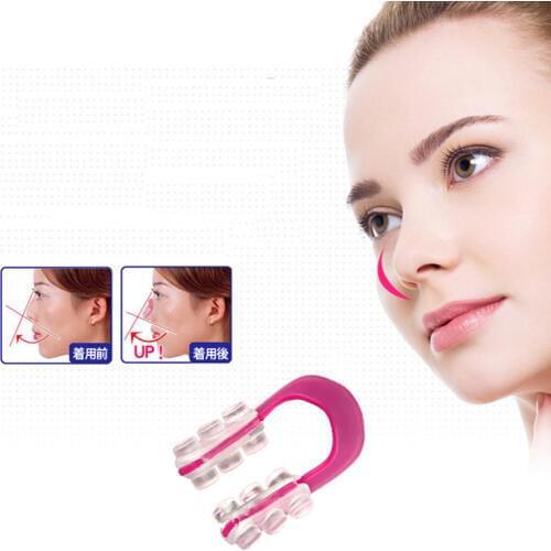 1PC Beauty Care Nose Up Lifting Shaping Clip Clipper Shaper Bridge Straightening Beauty Nose Clip Corrector Massage Tool