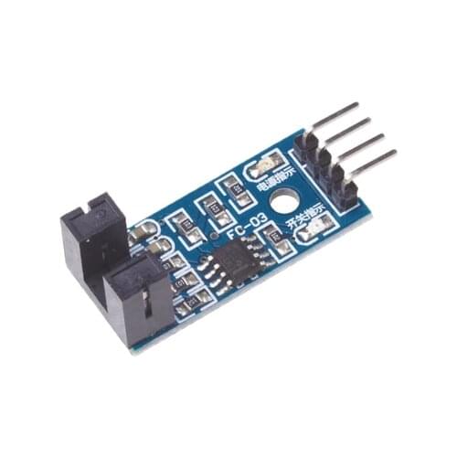 10pcs Infrared Slotted Optical Speed Measuring Sensor Optocoupler Module