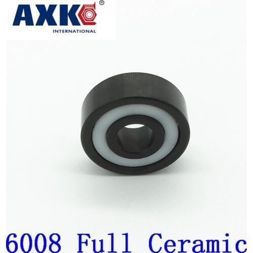2021 Sale Rolamentos Axk 6008 Full Ceramic Bearing ( 1 Pc ) 40*68*15 Mm Si3n4 Material 6008ce All Silicon Nitride Ball Bearings