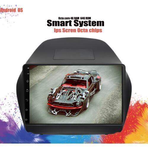 6+128GB Android 10.0 Car Multimedia Car DVD For Hyunda IX35 Tucson 2009-2015 Car Radio DSP Video Player GPS Navigation Head Unit