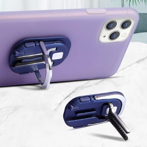 360 Degree Phone Holder Multi Application Car Air Outlet Grip Mount Stand Rotatable Finger Ring Phone Holder Bracket Accessories