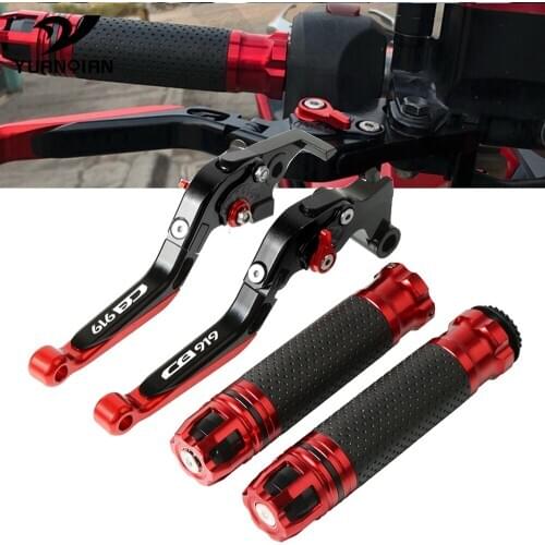 For HONDA CB919 CB 919 Hornet 2001-2008 2007 2006 2005 2004 CNC Motorcycle Brake Clutch Levers Handlebar Grip Handle Hand Grips