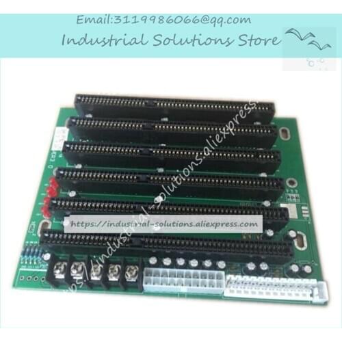 ICA-6106 6 Slot ISA Slot Industrial Passive Backplane Support PICMG1.0 Half-size CPU Card PCA-6106 Board 100% Tested