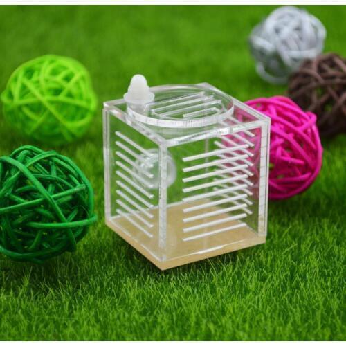Square ant farm food feeder,food feeding area for ant nest ,ant farm acryl or insect nests villa pet mania for house ants