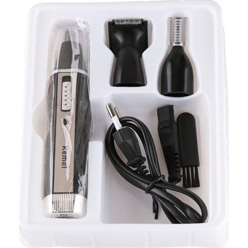 Multifunctional 3-In-1 Electric Nose Hair Trimmer Rechargeable Shaver Clipper Shaving Scraping Shaping Device Safe Face Care New
