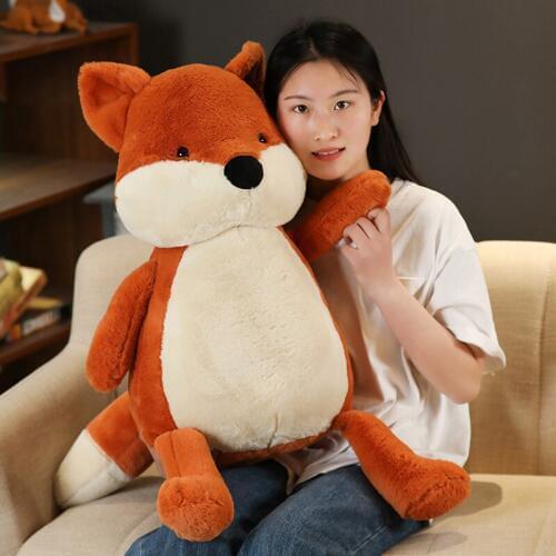 New Arrive 50cm Kawaii Doll Stuffed Animals & Plush Toys for Girls Children Boys Plush Pillow Fox Soft Toy Doll Birthday Gift