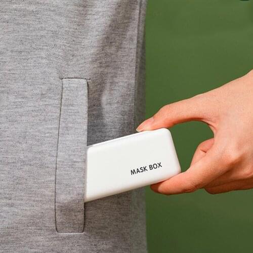 New Portable Moisture-Proof Mini Pocket Storage Box Face Cover Case Medicine Storage Box Band-Aid Bill Temporary Storage Folder