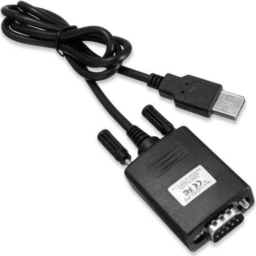 USB 2.0 to RS232 Serial DB9 9Pin Male Adapter Cable VGA PC Cellular Converter