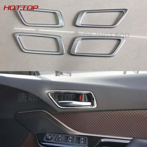 High Quality!Chrome Inner Door Handle Bowl Cover Trim 4pcs For Toyota C-HR 2017 2018 2019 2020 CHR
