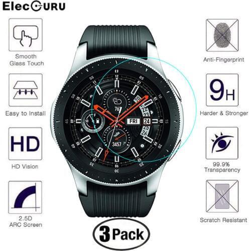 Screen Protector for Samsung Galaxy Watch 46mm 42mm 9H Tempered Glass HD 2.5D Protective Guard Explosion Proof Anti-shatter Film
