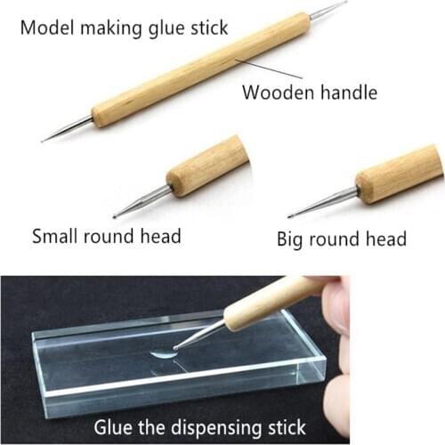1pc Model Detail Parts 502 Glue Pick Up Stick Glue Stick For Architecture Model Building Kits Toy